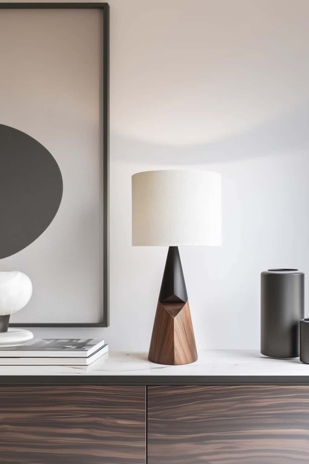 Wooden Art Lamp #WL054