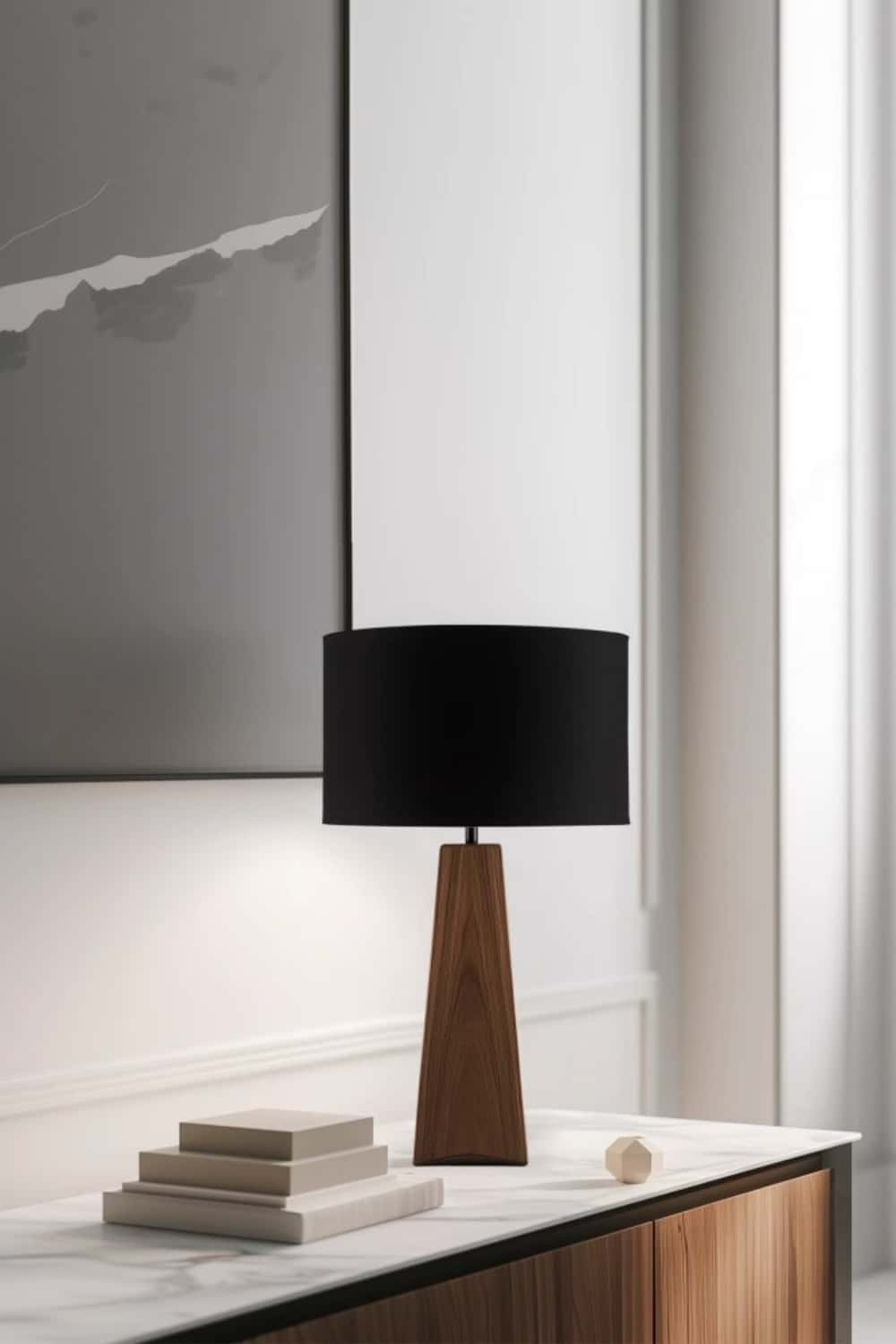 Wooden Art Lamp #WL055