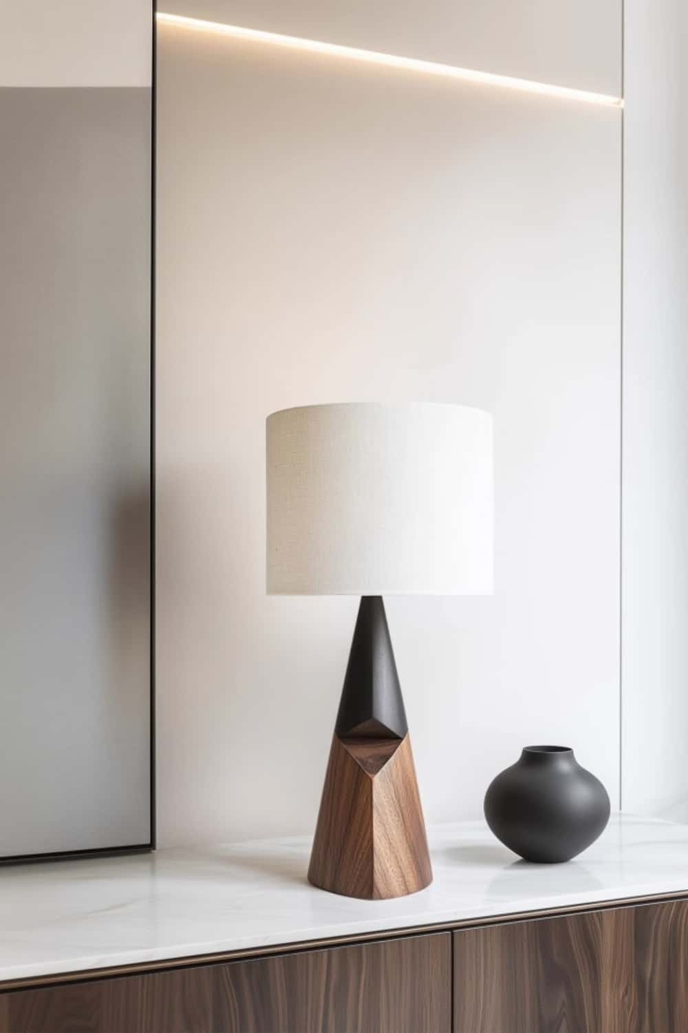 Wooden Art Lamp #WL054