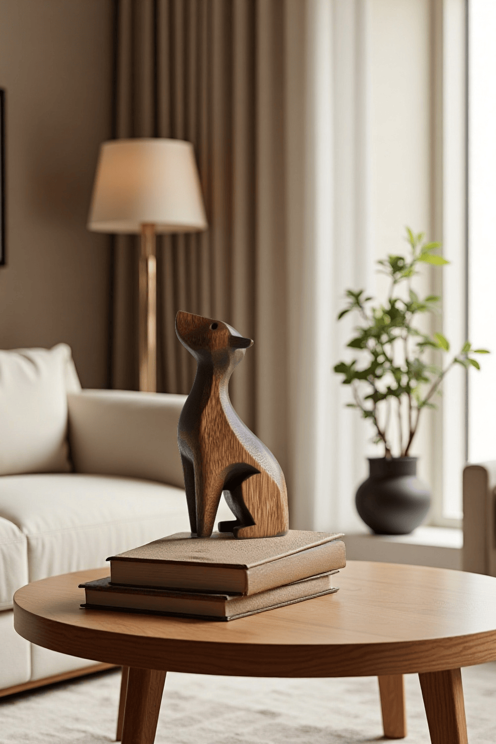Animal Wood Sculpture #WA103