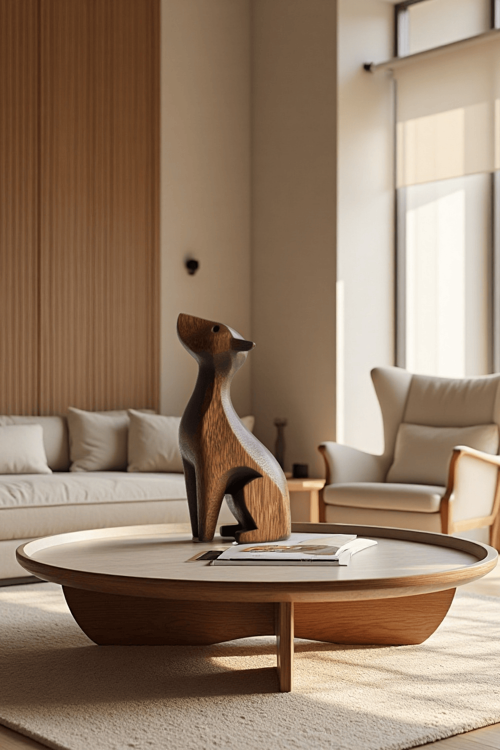 Animal Wood Sculpture #WA103