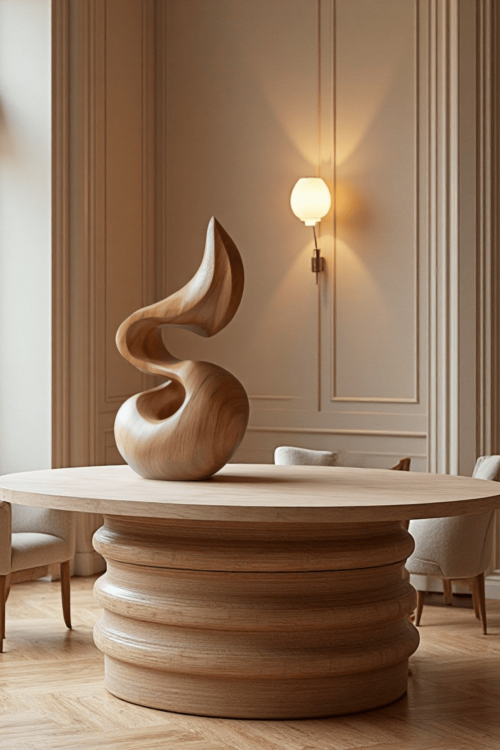 Abstract Wood Sculpture #WAB321