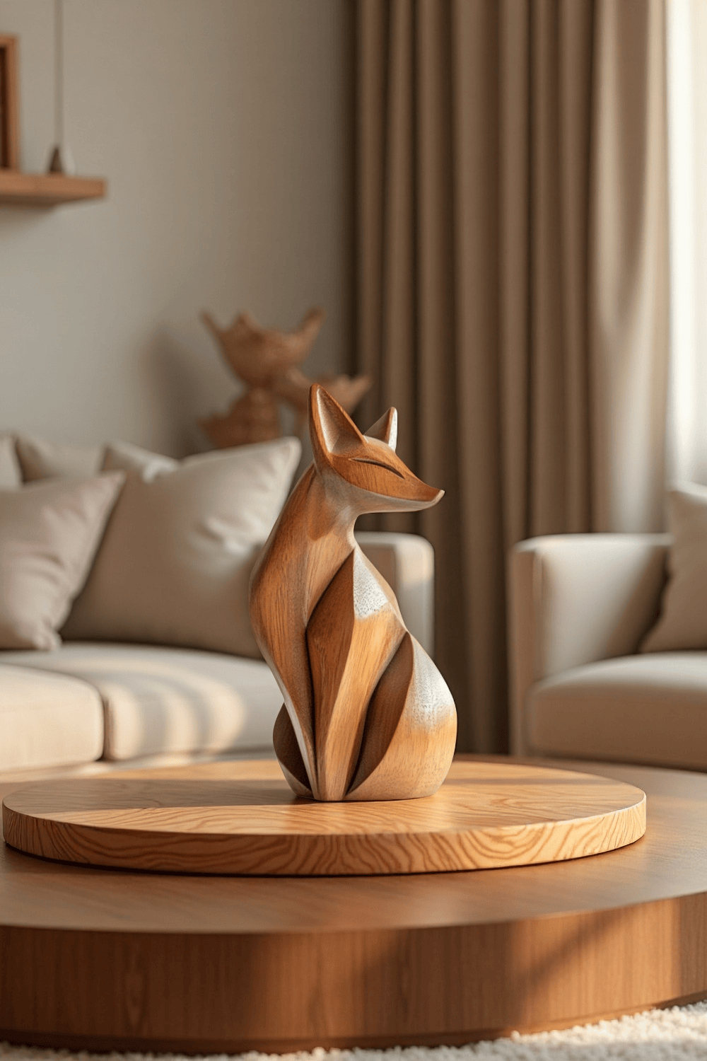 Animal Wood Sculpture #WA101