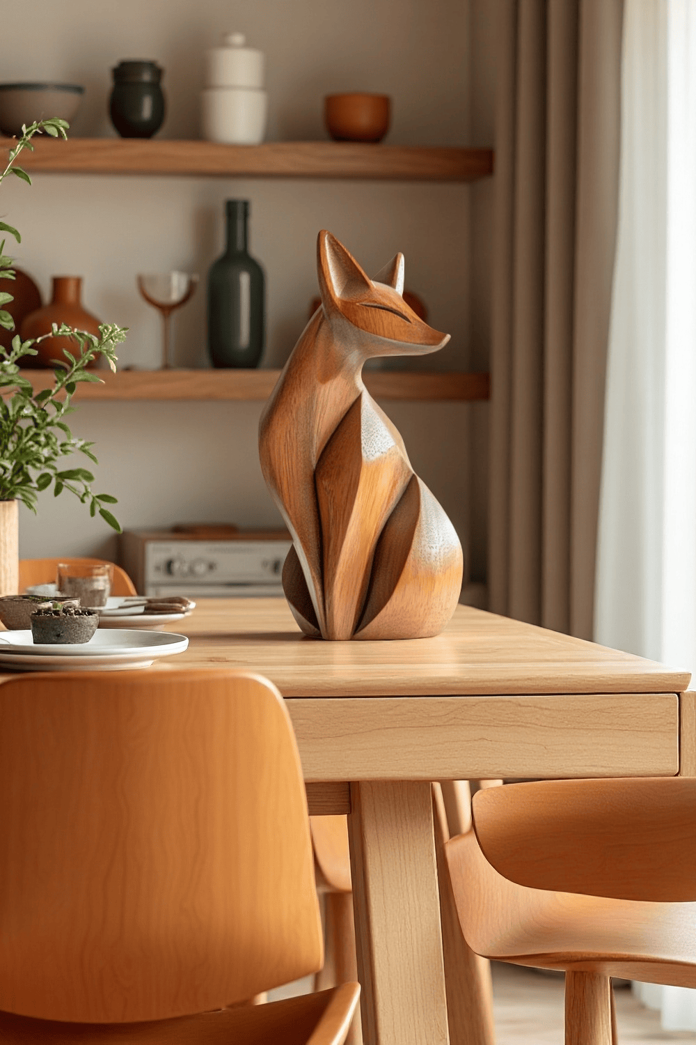 Animal Wood Sculpture #WA101