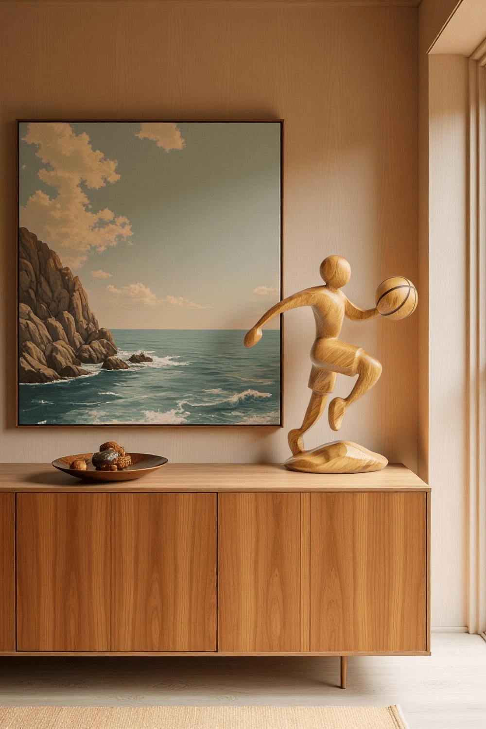 Human Wood Sculpture #WH053