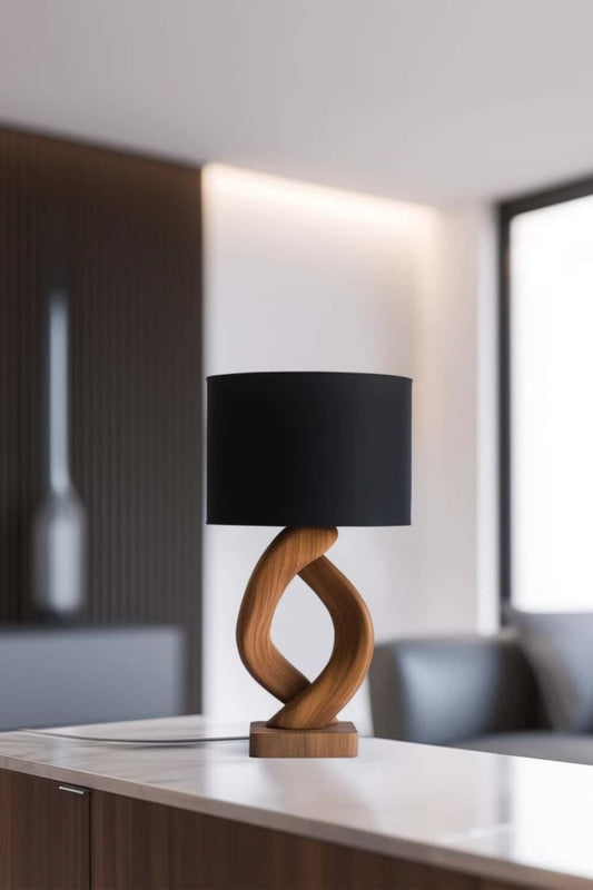 Wooden Art Lamp #WL049