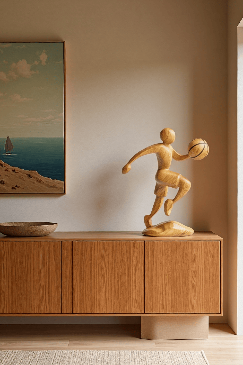 Human Wood Sculpture #WH053